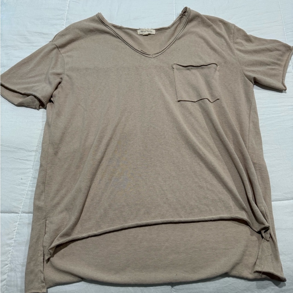 Shop Stevie tan top